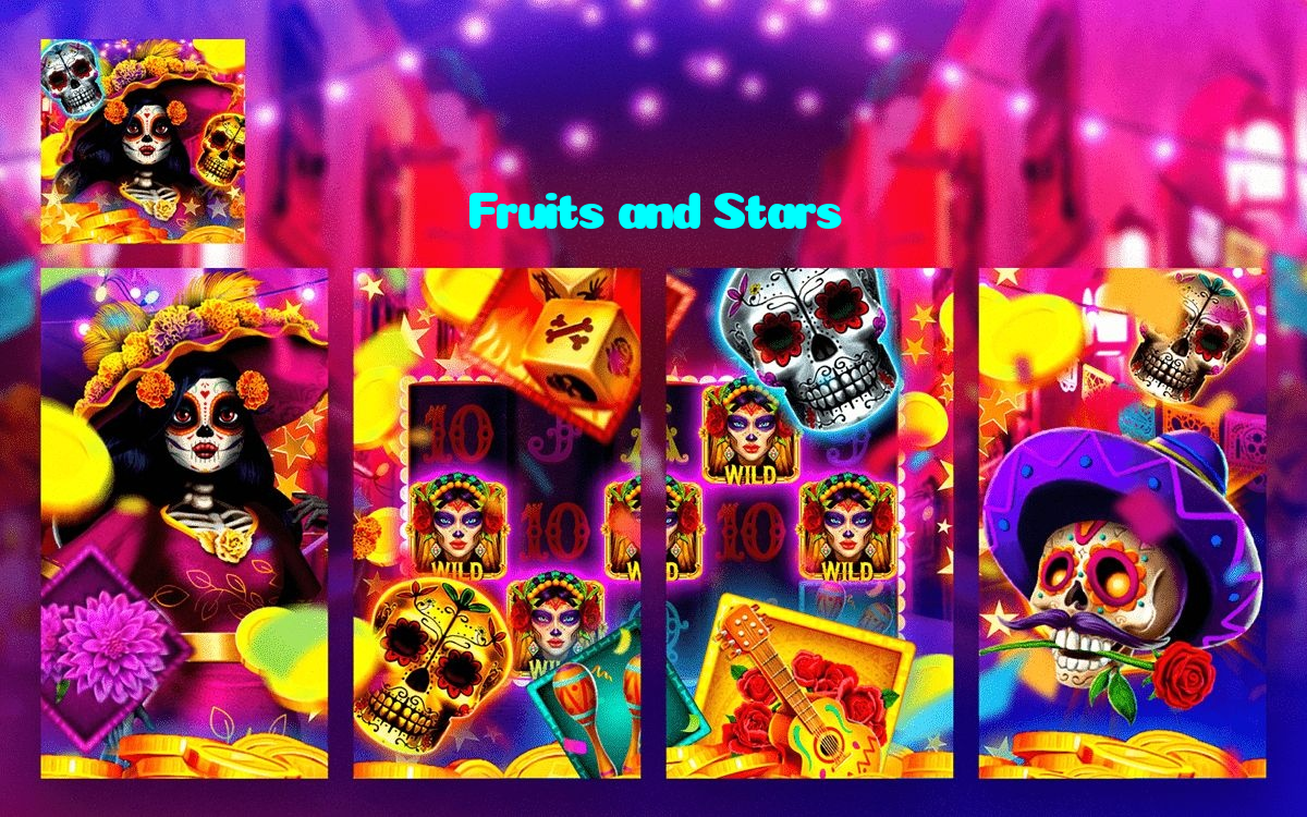 available types of Fruits and Stars bet including pre-match live express and system bets